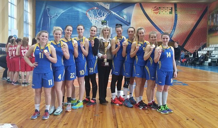 Команда ГрГУ имени Янки Купалы стала лучшей в финальном туре Республиканской студенческой баскетбольной лиги – 2016 среди женских команд