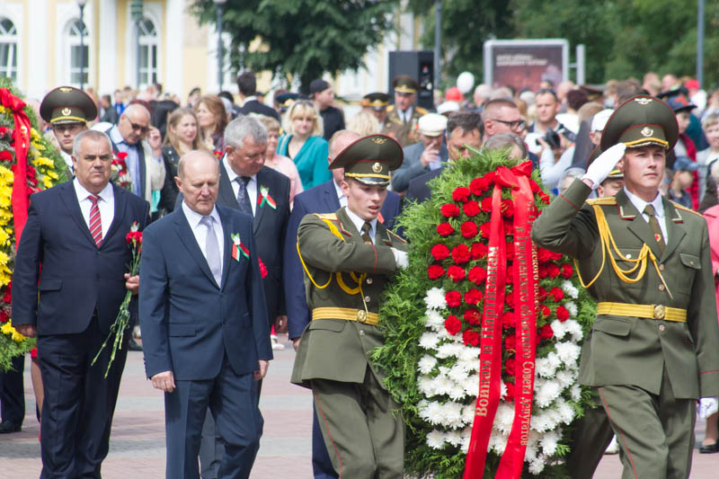 Делегация ГрГУ имени Янки Купалы приняла участие в праздничных мероприятиях, посвященных Дню Независимости Республики Беларусь