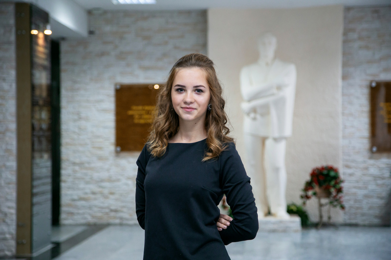 Наталья Гузевич представит ГрГУ имени Янки Купалы на областном этапе республиканского конкурса «Студент года-2019»