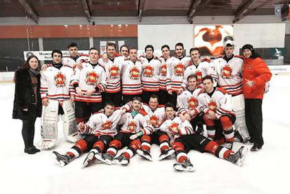 Команда ГрГУ имени Янки Купалы заняла второе место на Кубке по хоккею с шайбой среди сборных команд учреждений высшего образования