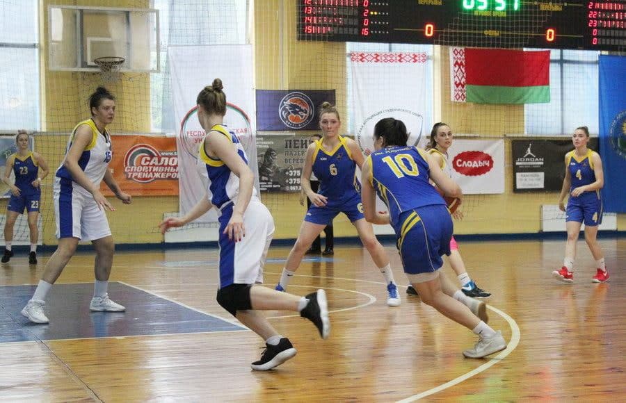 Баскетболистки ГрГУ имени Янки Купалы принимают участие в соревнованиях финального этапа женской студенческой лиги