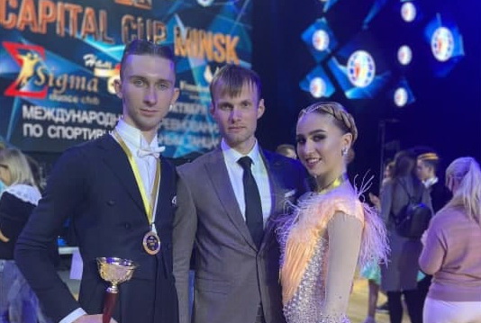 Студенты Купаловского университета – в числе победителей международных соревнований по спортивным бальным танцам «Capital Cup Minsk»