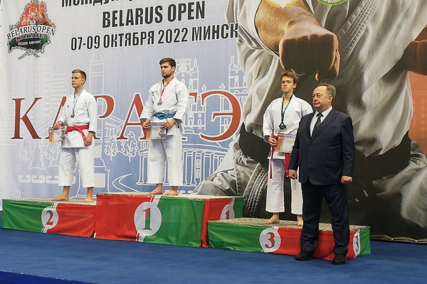 Купаловец завоевал высокую награду на международных соревнованиях по каратэ