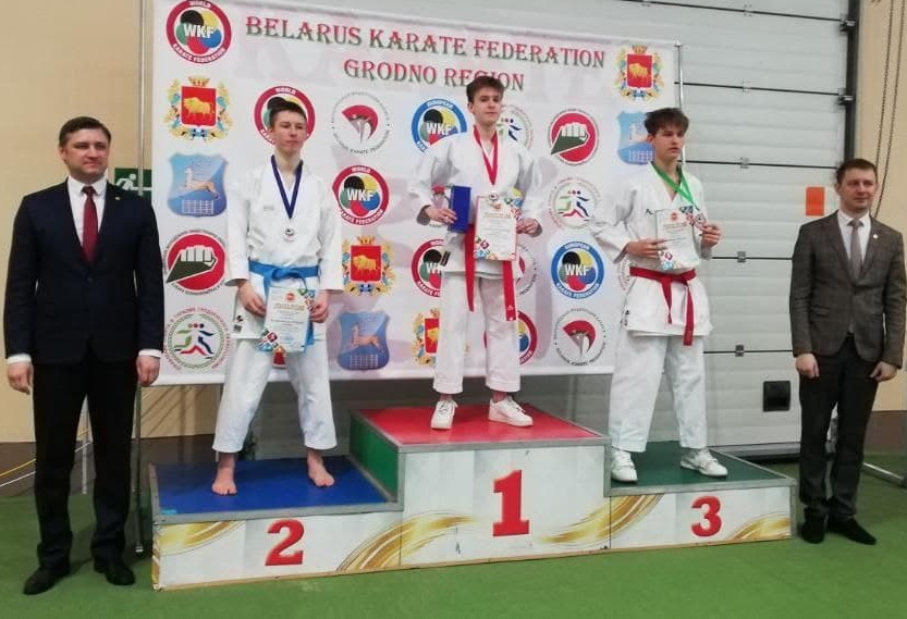 Купаловец завоевал высокую награду в первенстве по карате Grodno Region Open