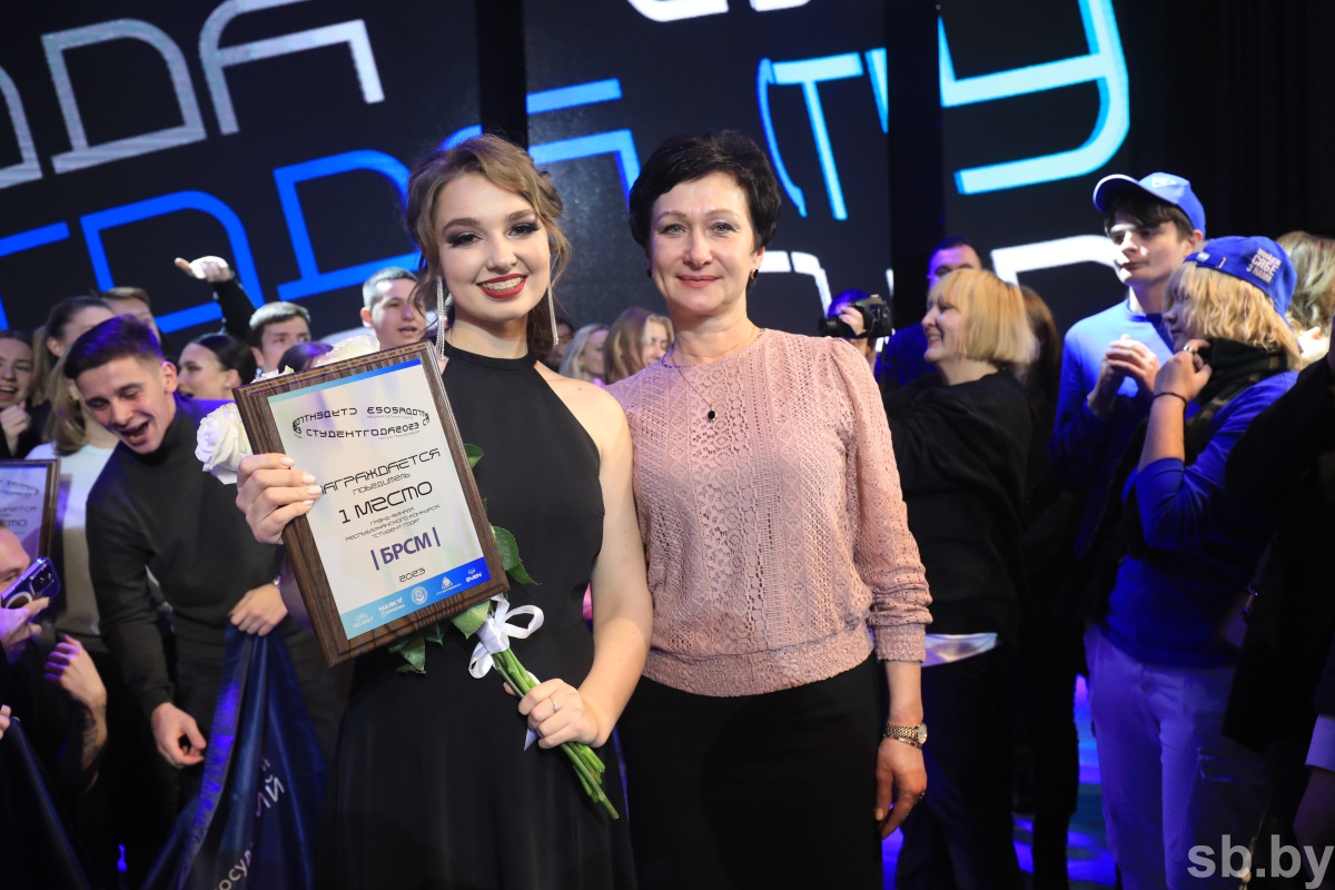 Успех купаловца: Анастасия Кисель стала «Студентом года – 2023»