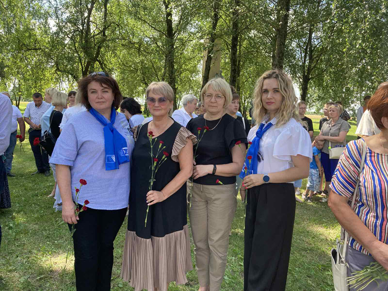 Купаловцы посетили мемориальный комплекс «Шауличи»