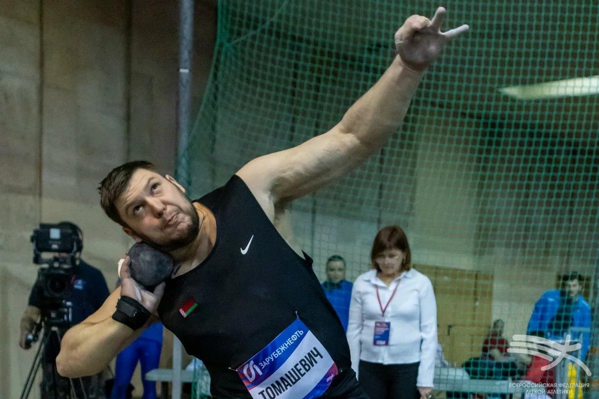 Купаловец завоевал золото на чемпионате России по легкой атлетике
