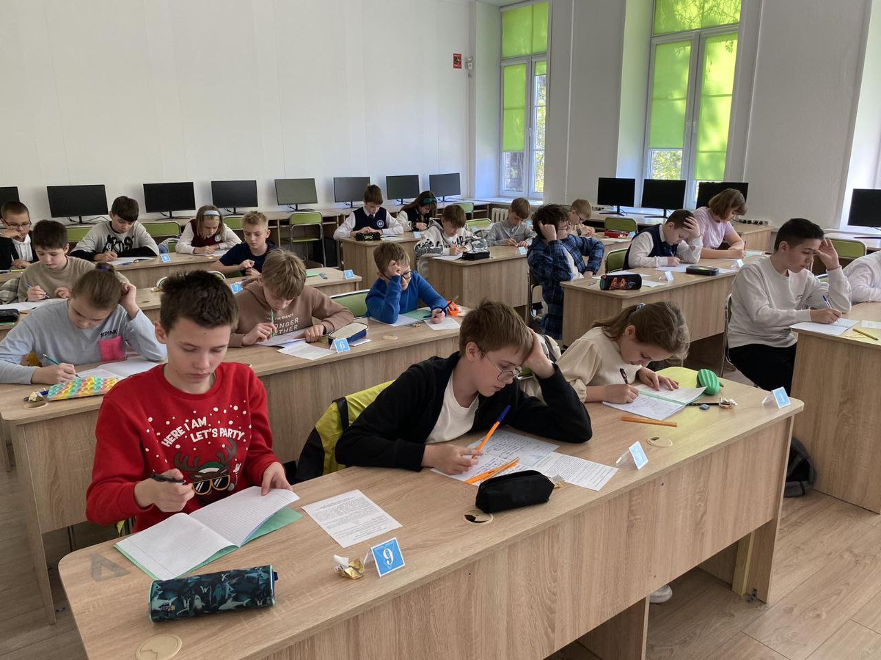 В ГрГУ имени Янки Купалы прошла XXIV олимпиада по математике среди учащихся 4-9 классов Школы точных наук