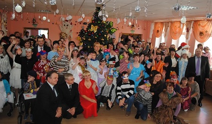 Накануне Нового года студенты юридического факультета посетили Василишковский дом-интернат для детей-инвалидов с особенностями психофизического развития