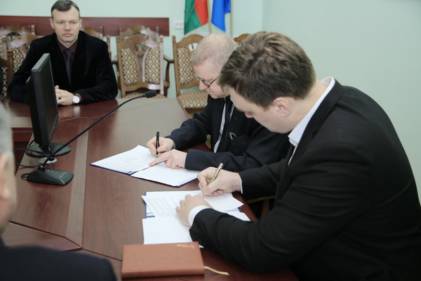 Договор с первым резидентом Научно-технологического парка подписан в ГрГУ имени Янки Купалы