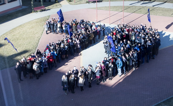 Студенческая акция “Нам – 79!” прошла в ГрГУ имени Янки Купалы в честь празднования Дня рождения университета
