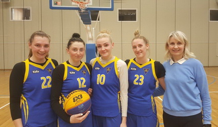 Команда девушек ГрГУ имени Янки Купалы завоевала Кубок по баскетболу 3х3 среди команд учреждений высшего образования