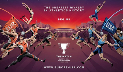 Представителей ГрГУ имени Янки Купалы приглашают на легкоатлетическую матчевую встречу между сборными командами Европы и США