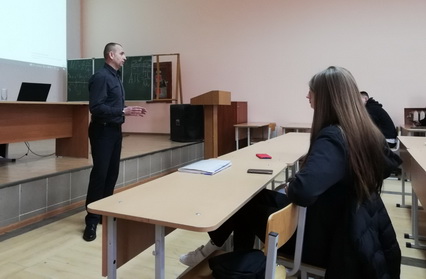 В ГрГУ имени Янки Купалы состоялась встреча, посвященная незаконному обороту наркотиков