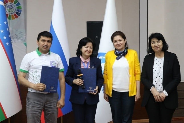 Купаловцы стали участниками Международной научной недели «Химия для устойчивого развития» в Ташкенте