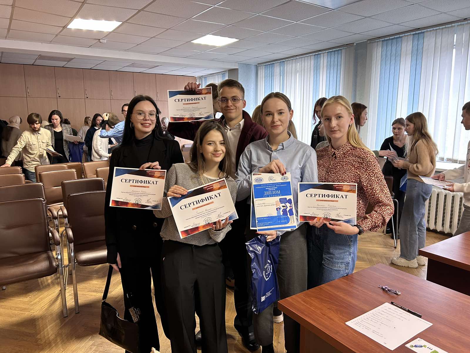 Купаловцы приняли участие в праздновании Дня социолога в Минске