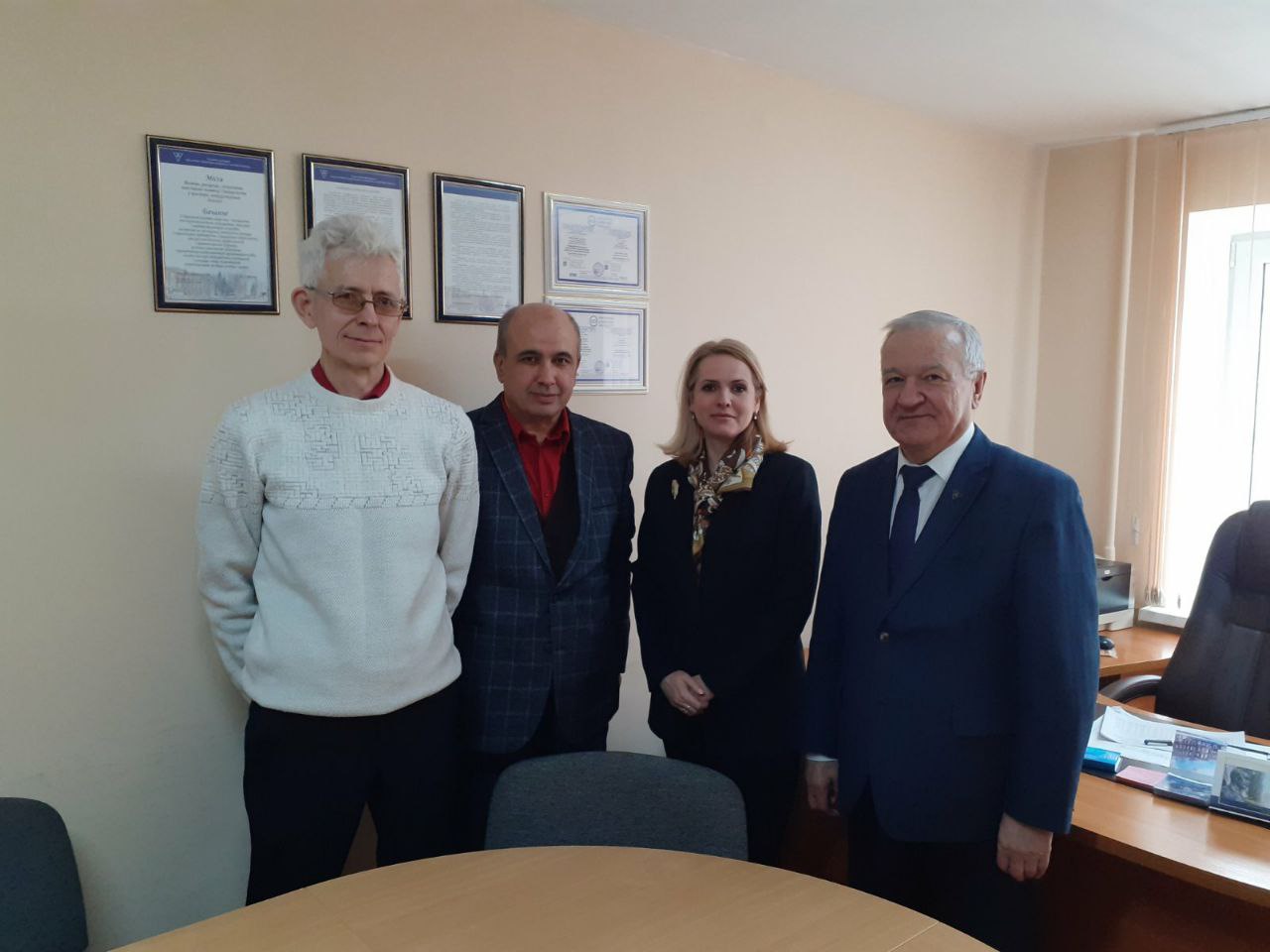 В рамках программы "Приглашенный профессор" Купаловский университет посетил представитель Ургенчского государственного университета