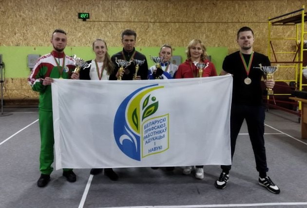 Купаловец показал высокий результат в спортивном мероприятии Белорусского профессионального союза работников образования и науки