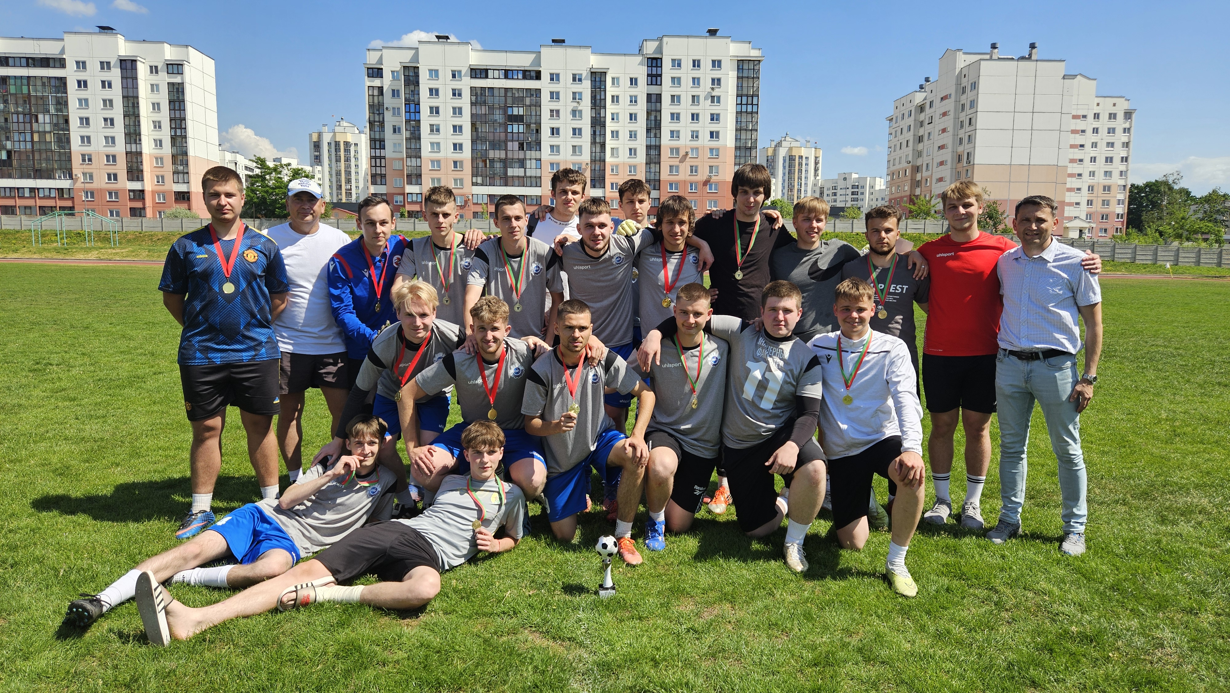 В ГрГУ имени Янки Купалы состоялись соревнования по футболу