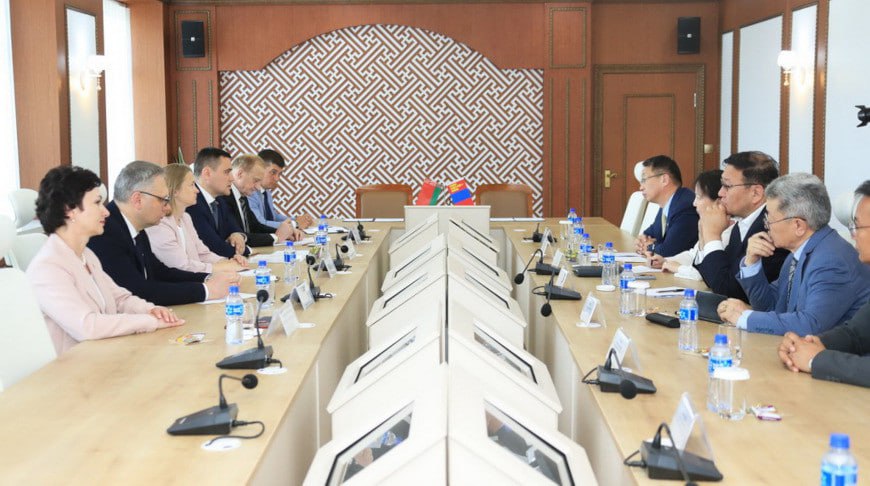 По итогам переговоров в Улан-Баторе состоялась церемония подписания официальных документов в рамках визита Белоруской делегации в Монголию